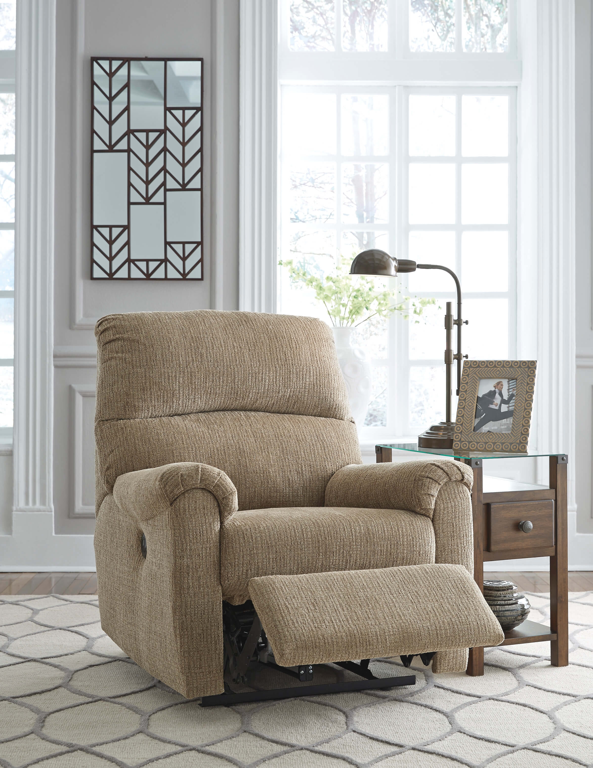 McTeer Polyester Power Recliner