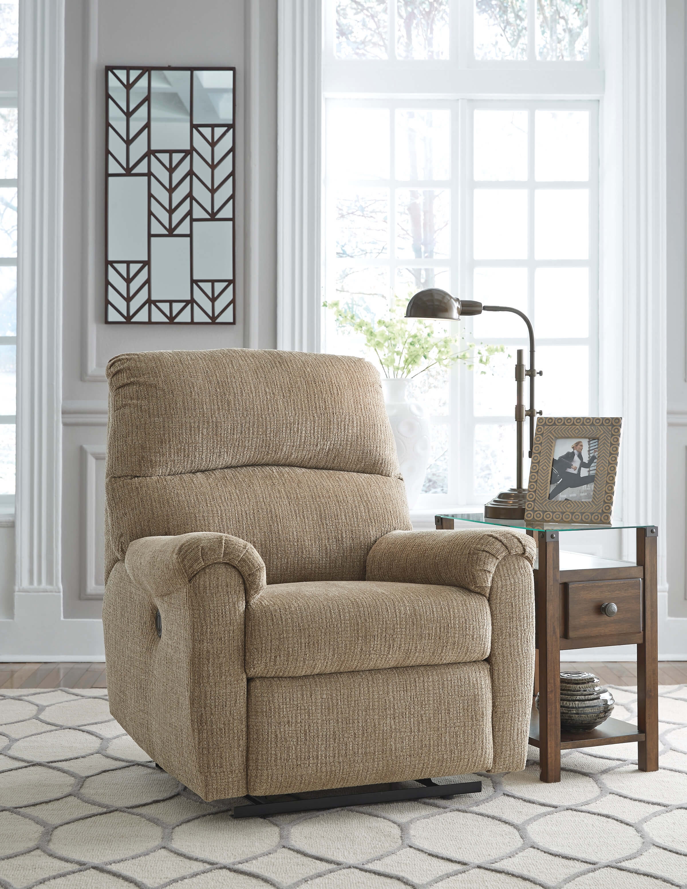 McTeer Polyester Power Recliner