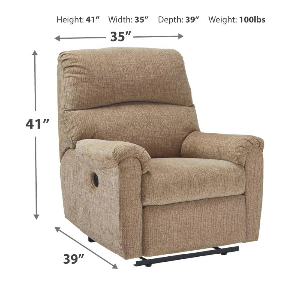McTeer Mocha Reciliner Information