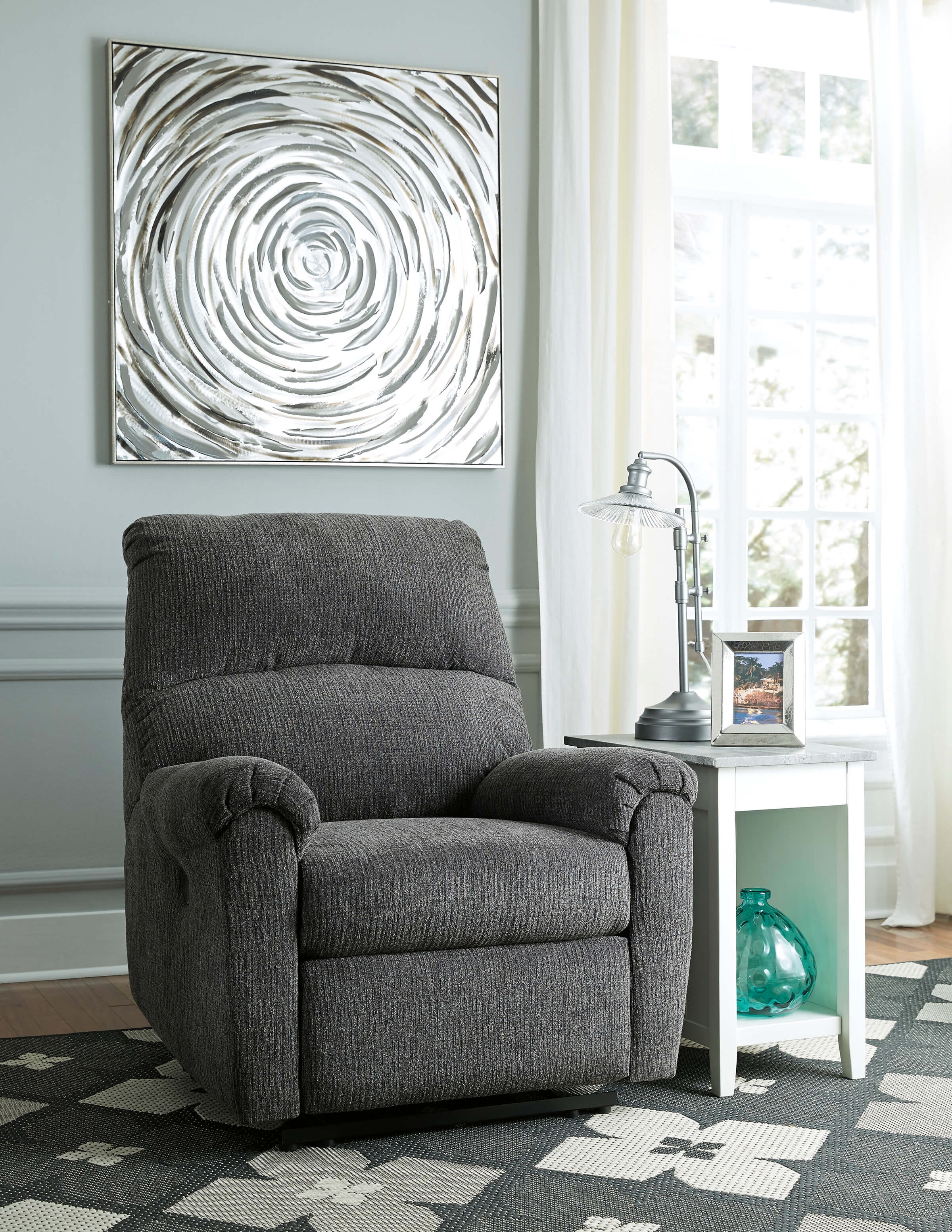 McTeer Polyester Power Recliner