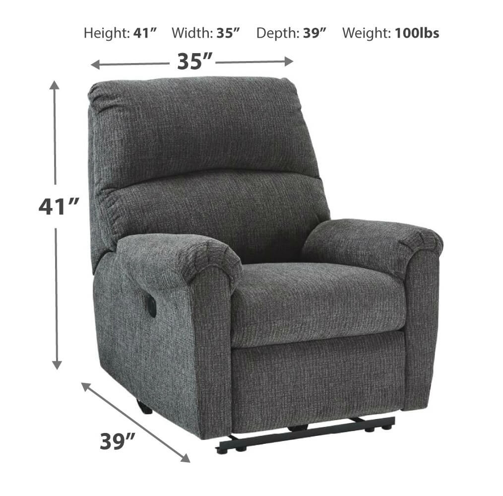 McTeer Polyester Power Recliner