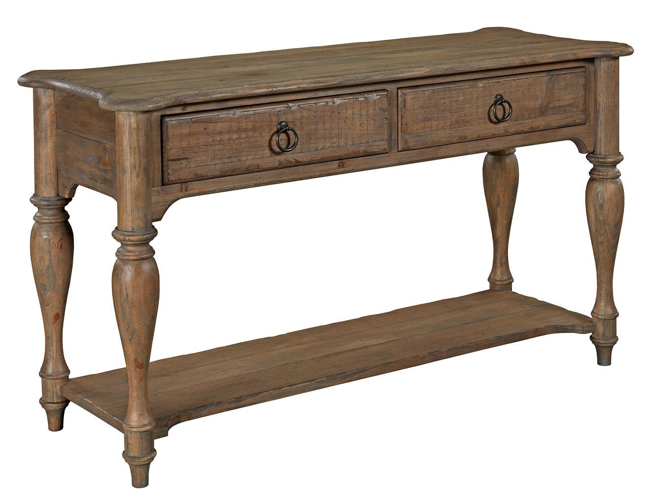 Weatherford Rectangular Wood Cocktail Table Set