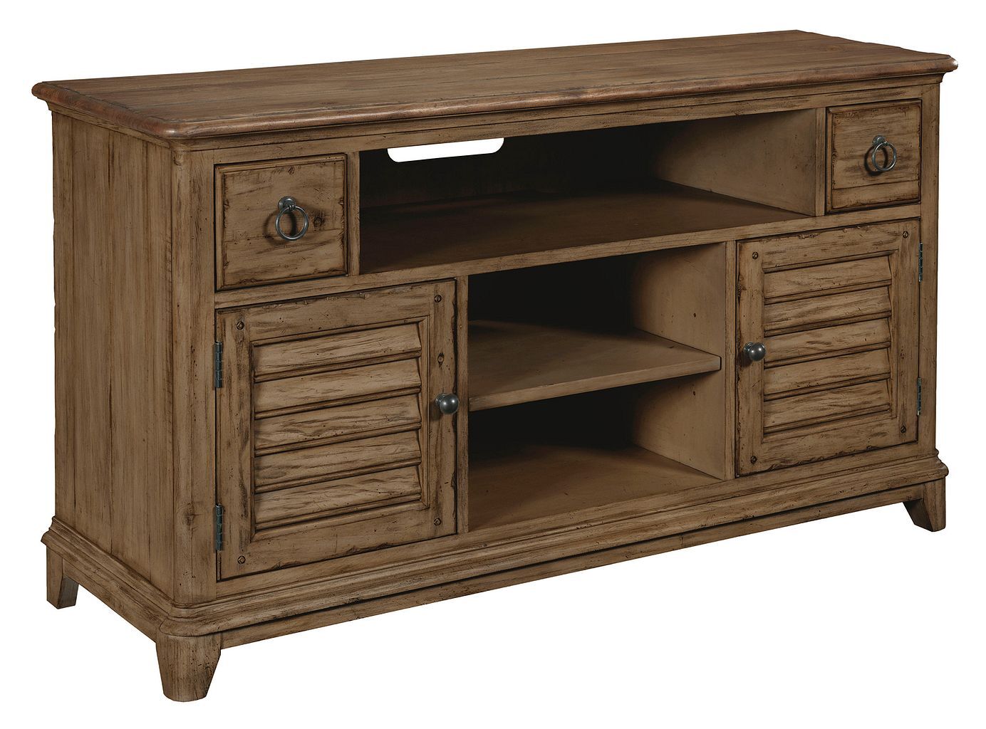 Weatherford Rectangular Wood Cocktail Table Set