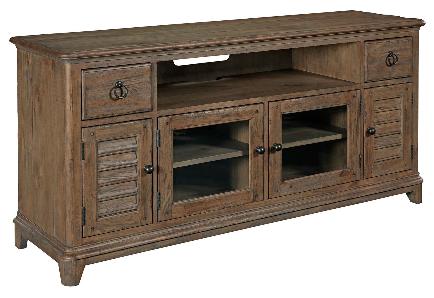 Weatherford Rectangular Wood Cocktail Table Set