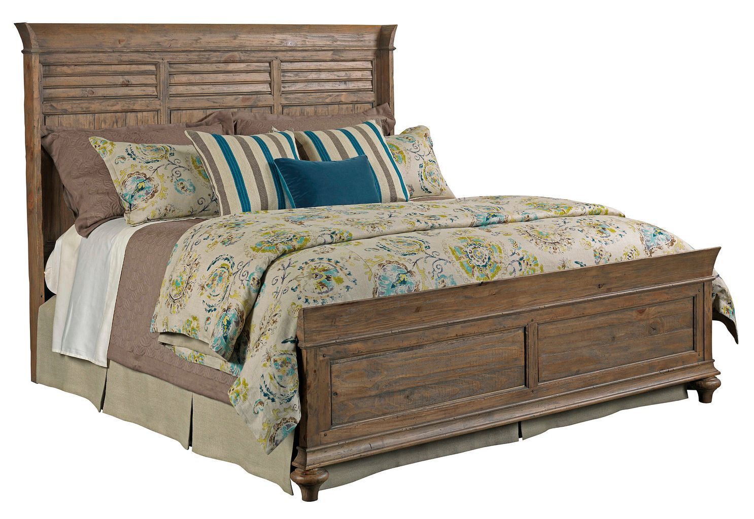 Weatherford Shelter Wood Panel Bedroom Set