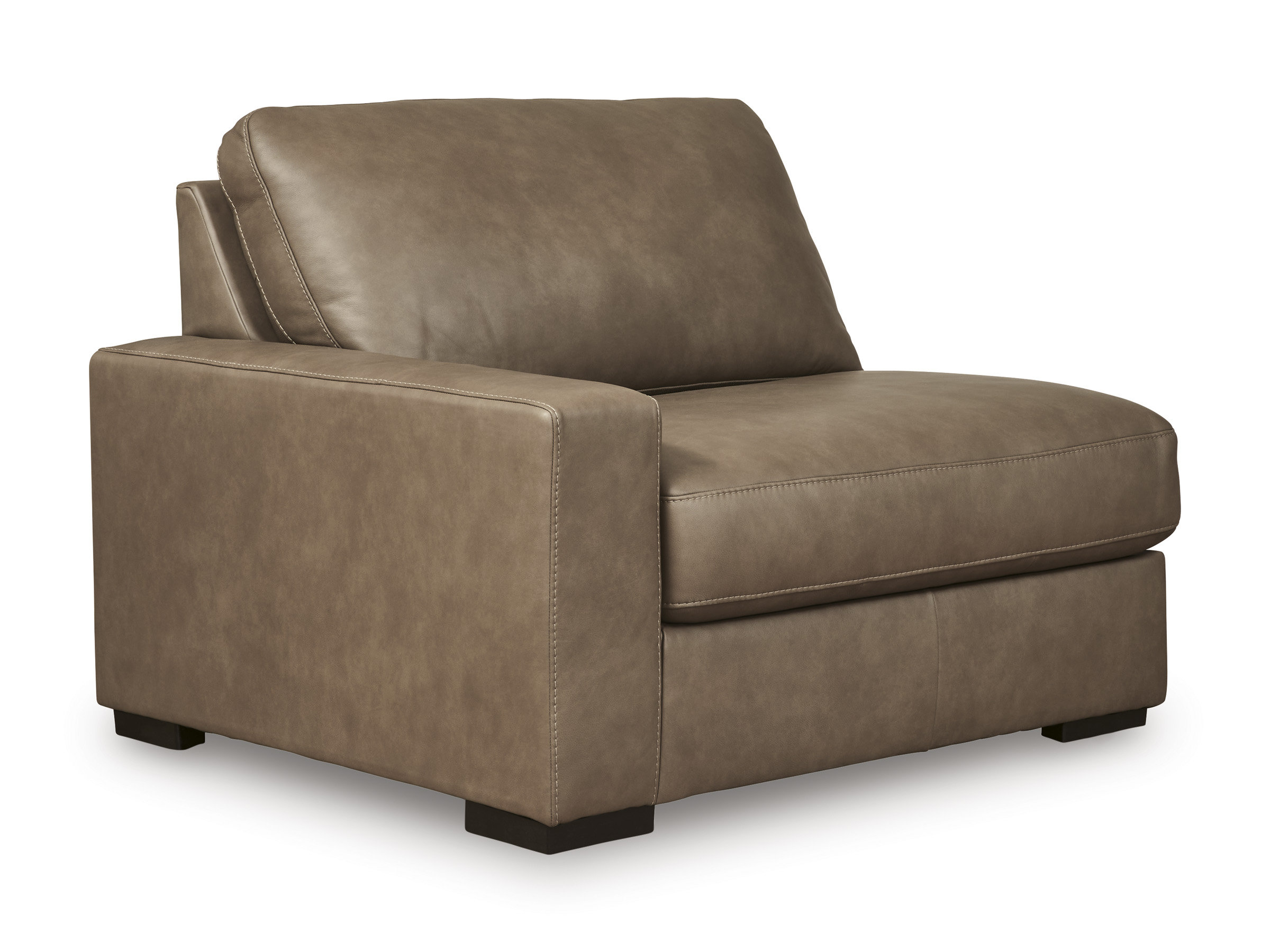 Veronella Leather 3-Piece Modular Sofa