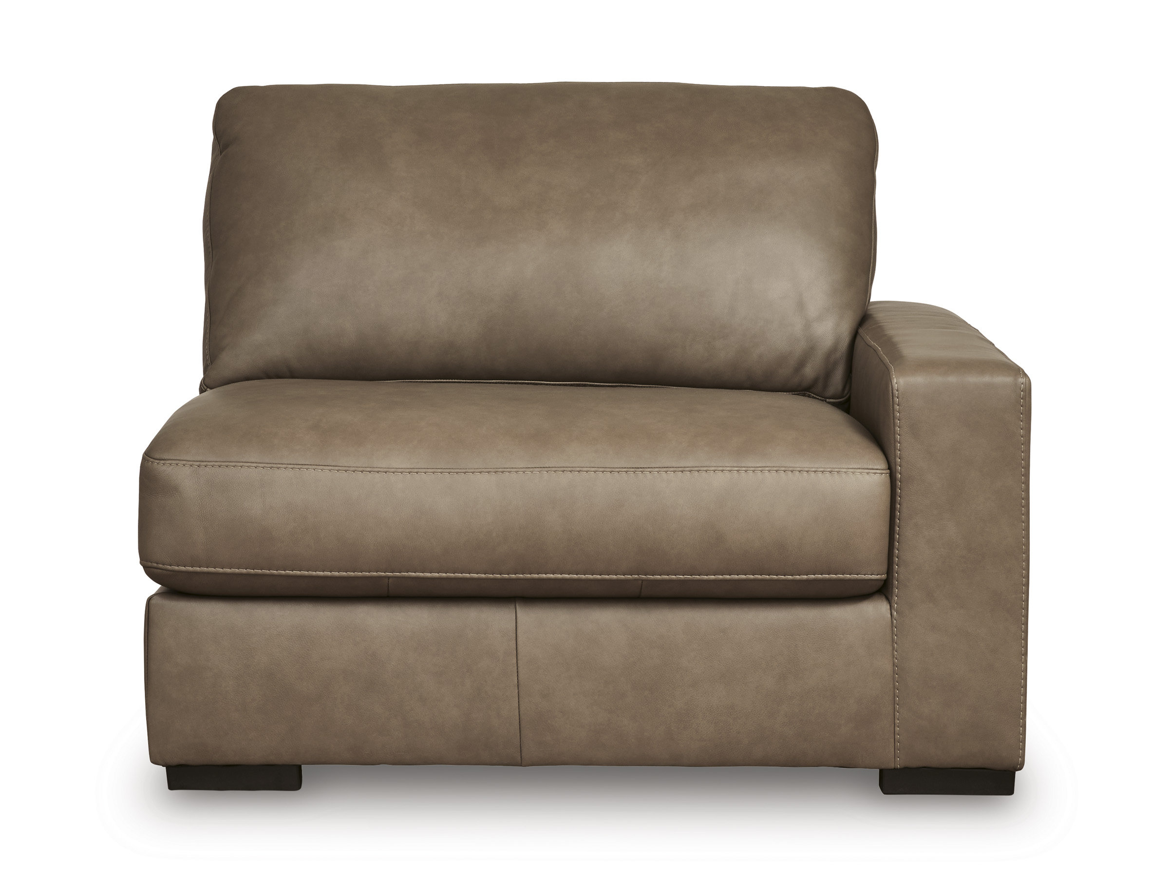 Veronella Leather 3-Piece Sofa Chaise
