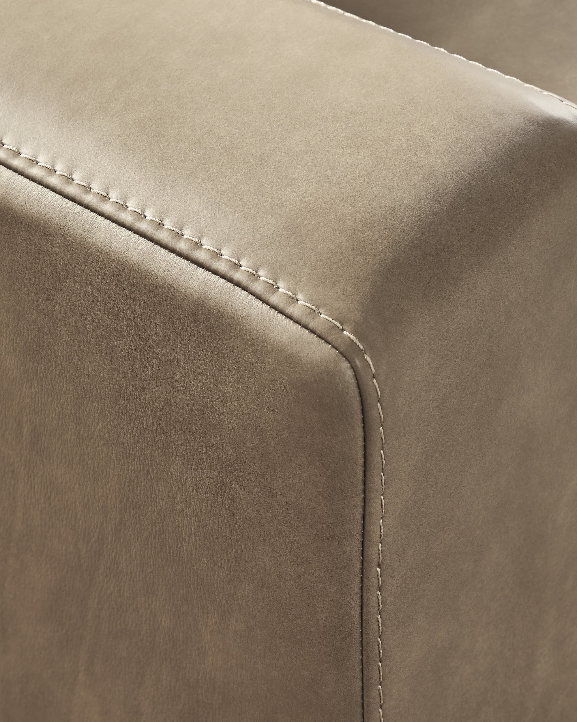 Veronella Leather 2-Piece Modular Loveseat