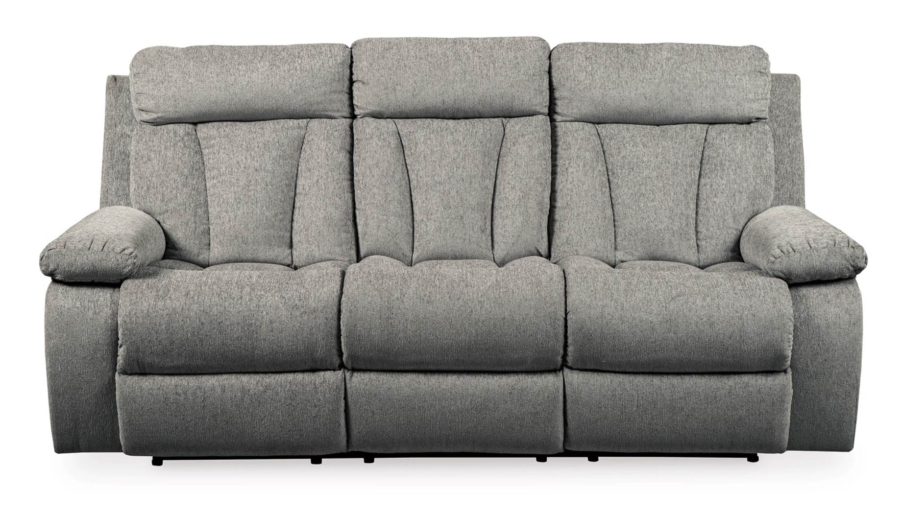 Mitchiner Polyester Reclining Sofa w/Drop Down Table