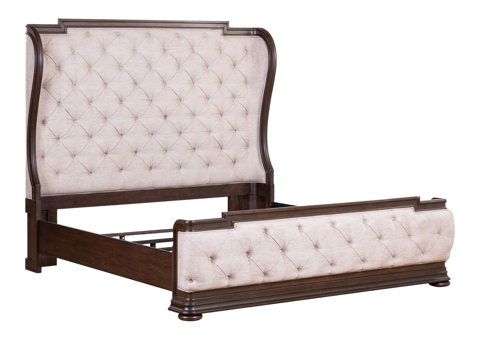 Provence Park Shelter Bed | Upholstered Platform Bed | Liberty