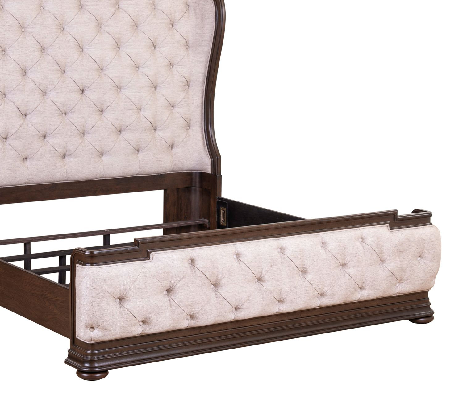 Provence Park Shelter Bed | Upholstered Platform Bed | Liberty