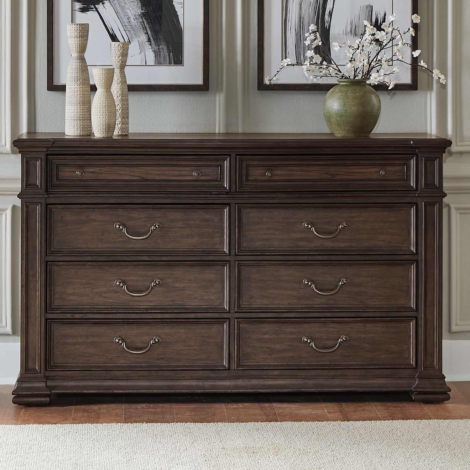Provence Park Wood 8-Drawer Dresser