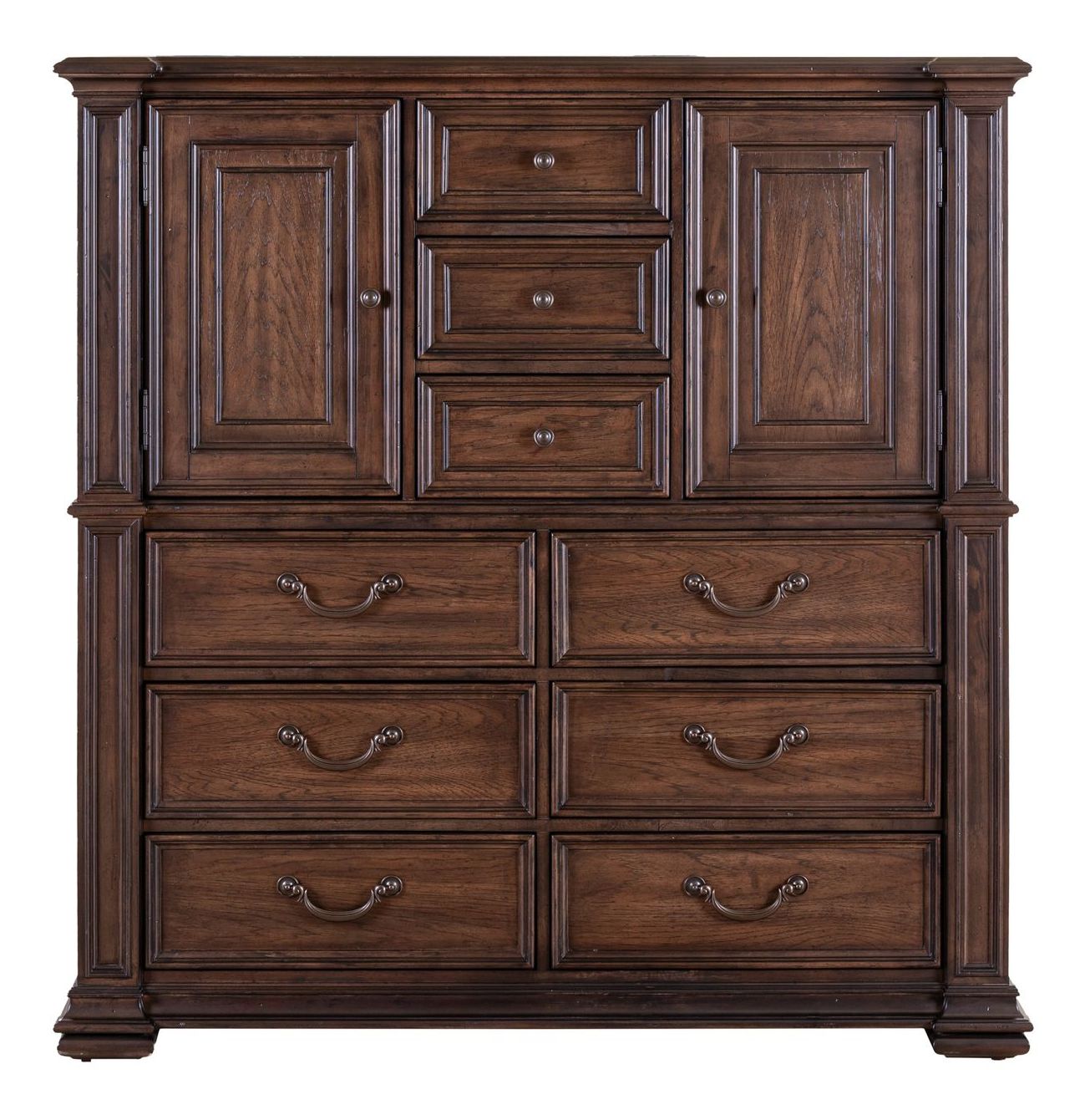 Provence Park Wood 2-Door 9-Drawer Dressing Chest