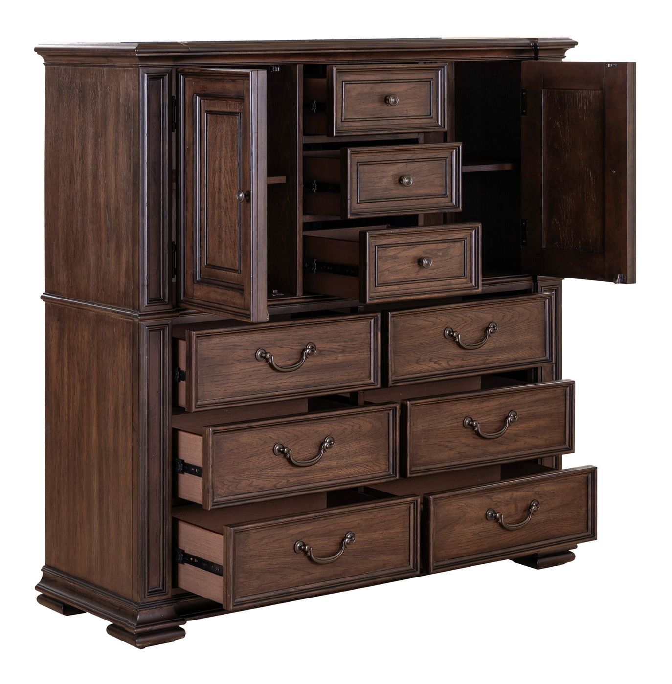 Provence Park Wood 2-Door 9-Drawer Dressing Chest