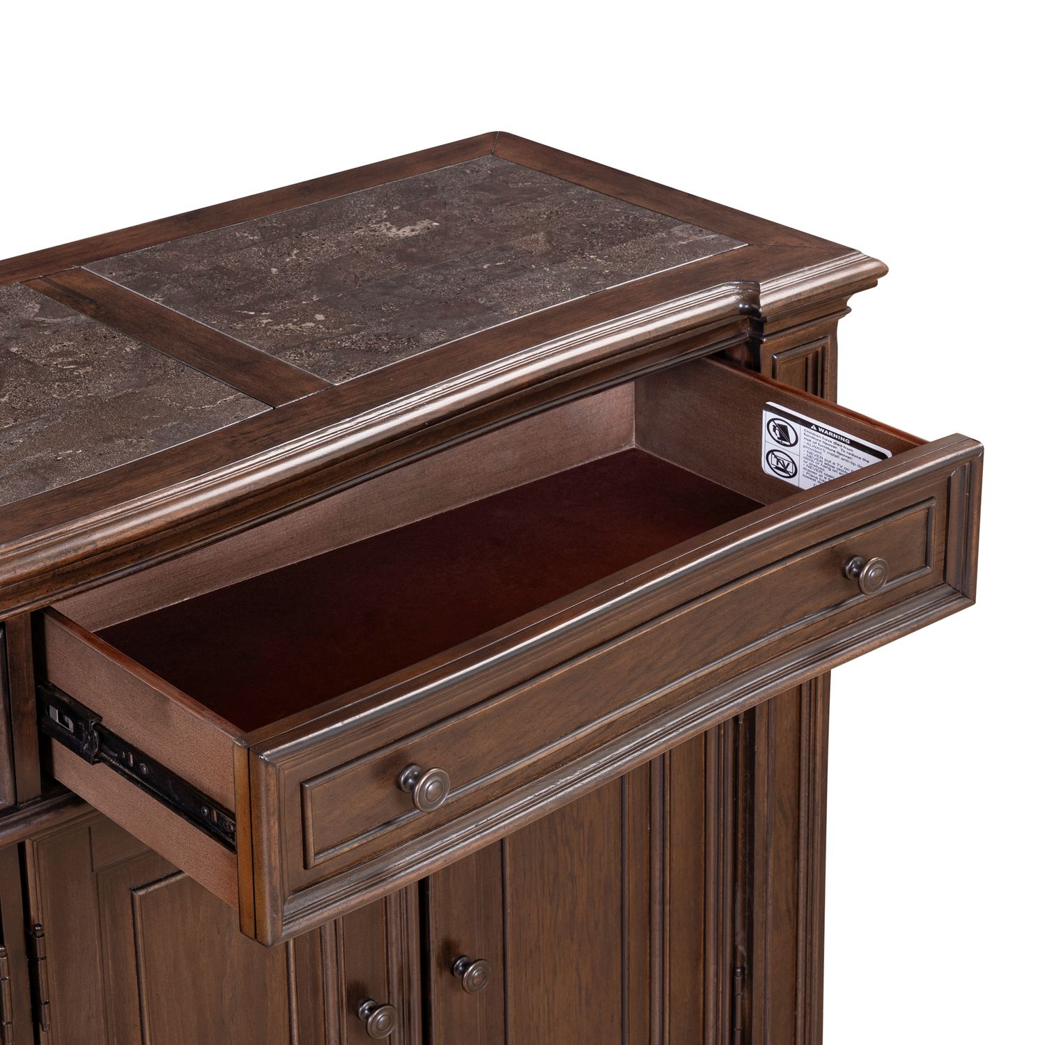 Provence Park Wood 4-Door 2-Drawer Buffet