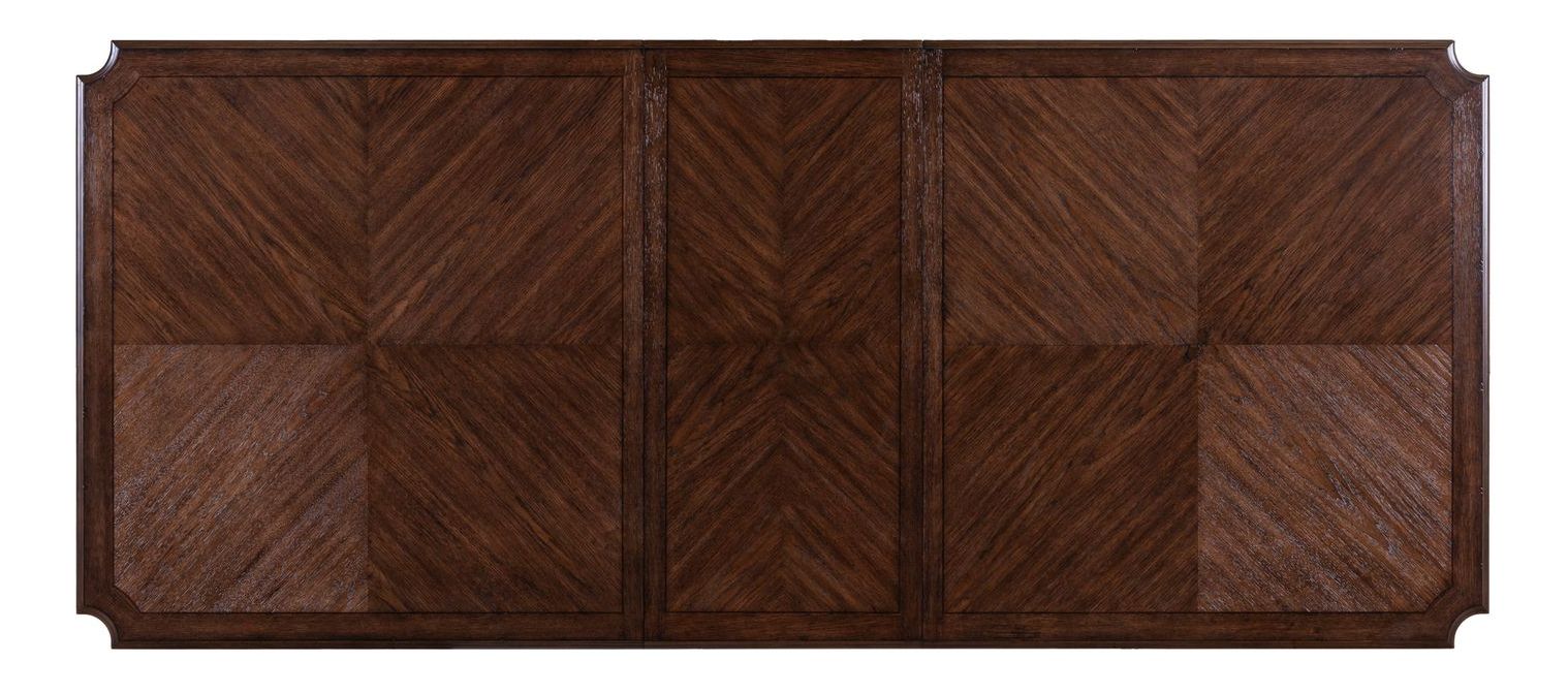 Provence Park Rectangular Wood Extendable Trestle Dining Table