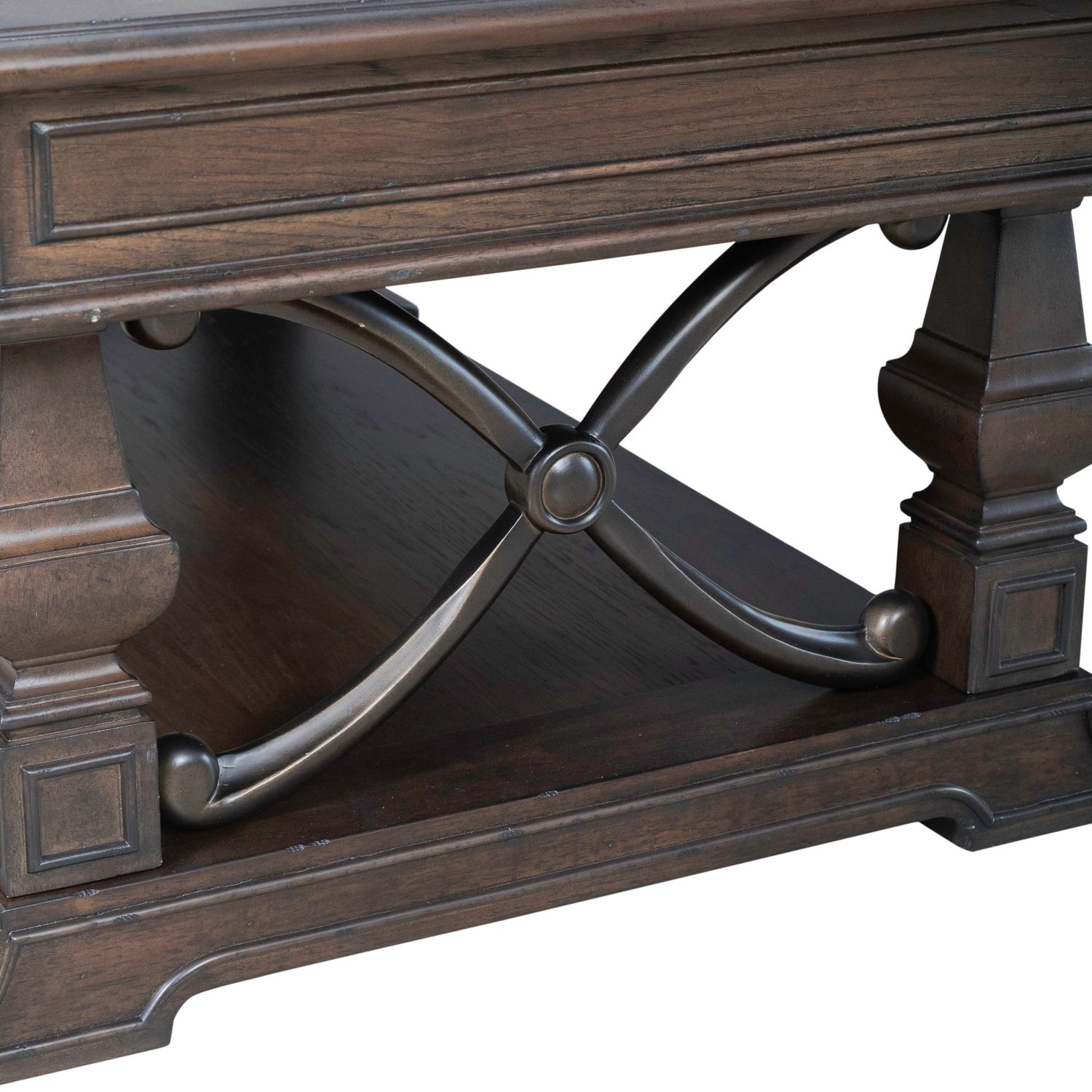 Provence Park Cocktail Table Set | Traditional Wood | Liberty