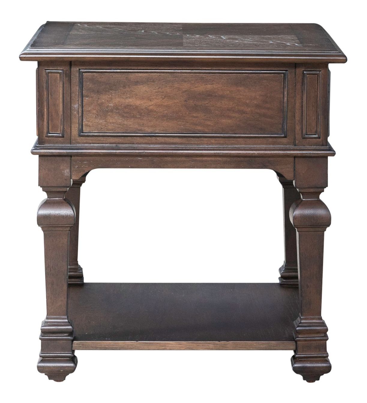 Provence Park Rectangular Wood 1-Drawer End Table