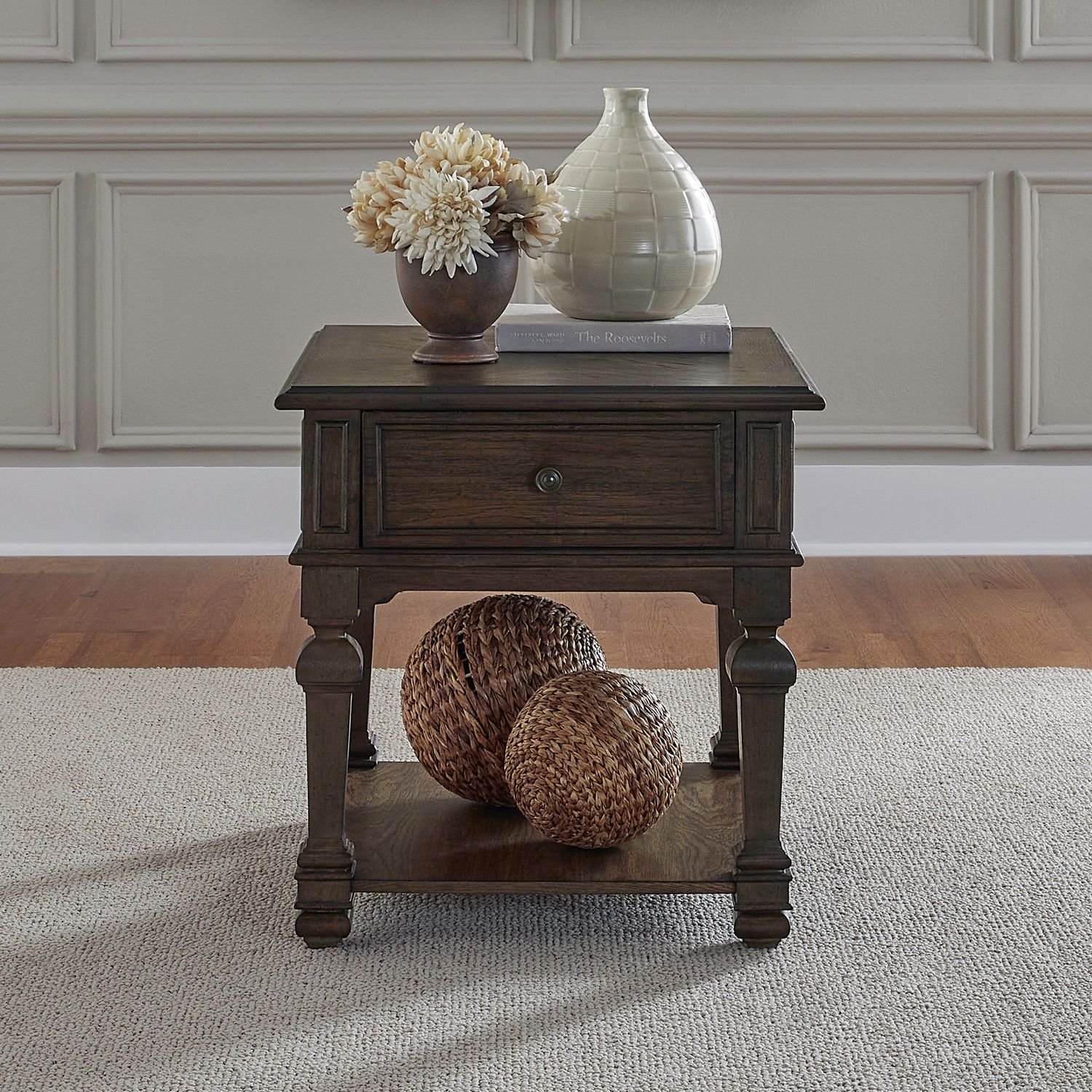 Provence Park Cocktail Table Set | Traditional Wood | Liberty