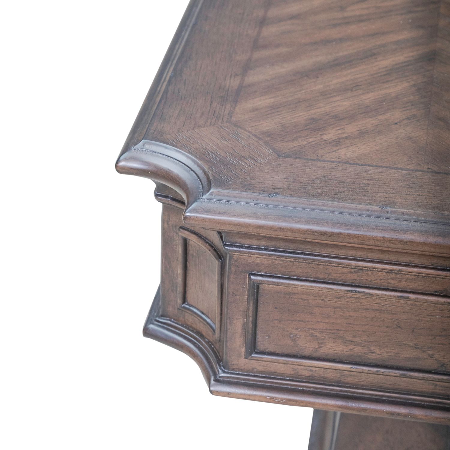 Provence Park Rectangular Wood 3-Drawer Sofa Table
