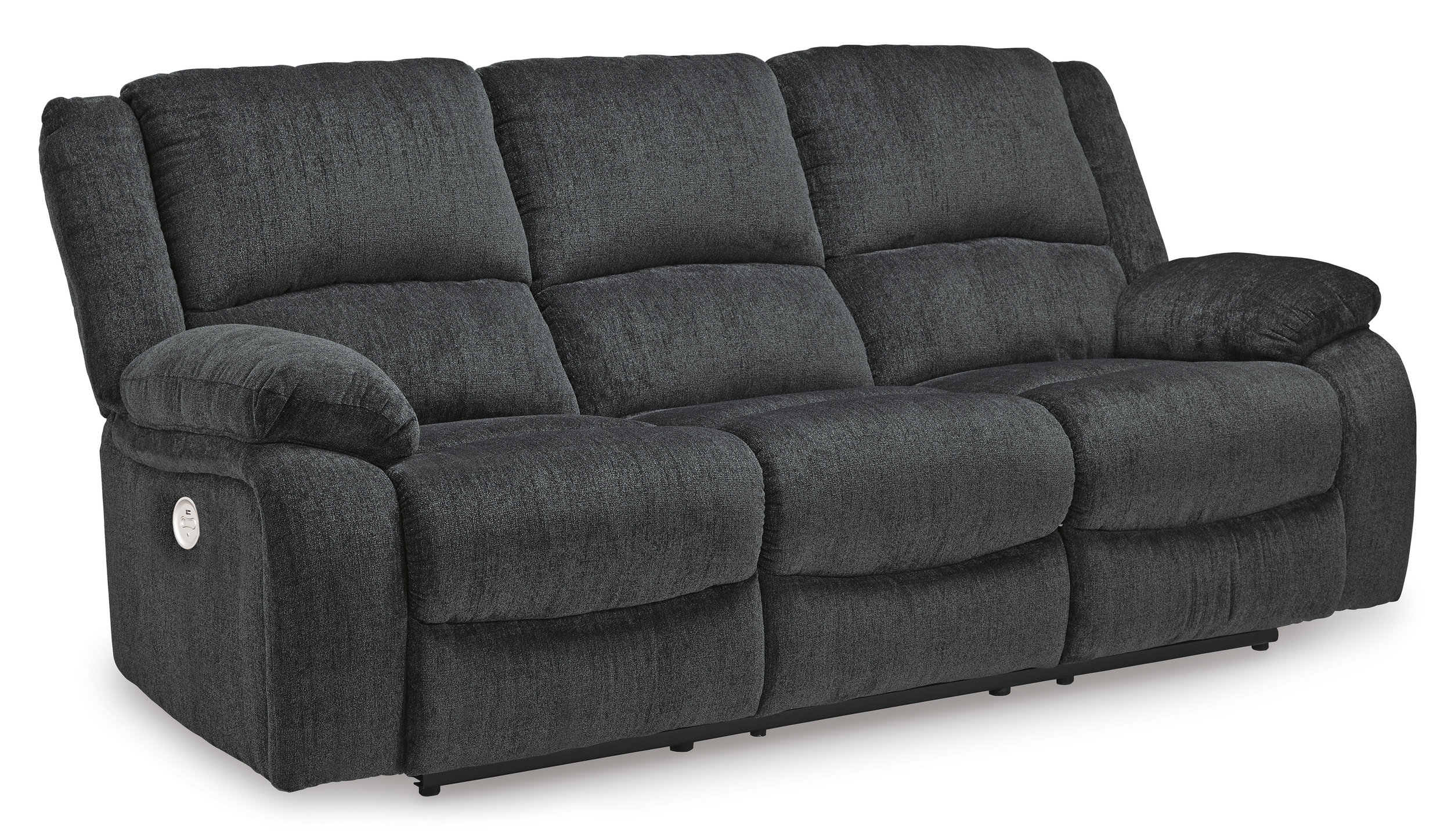 Draycoll Polyester Power Reclining Living Room Set