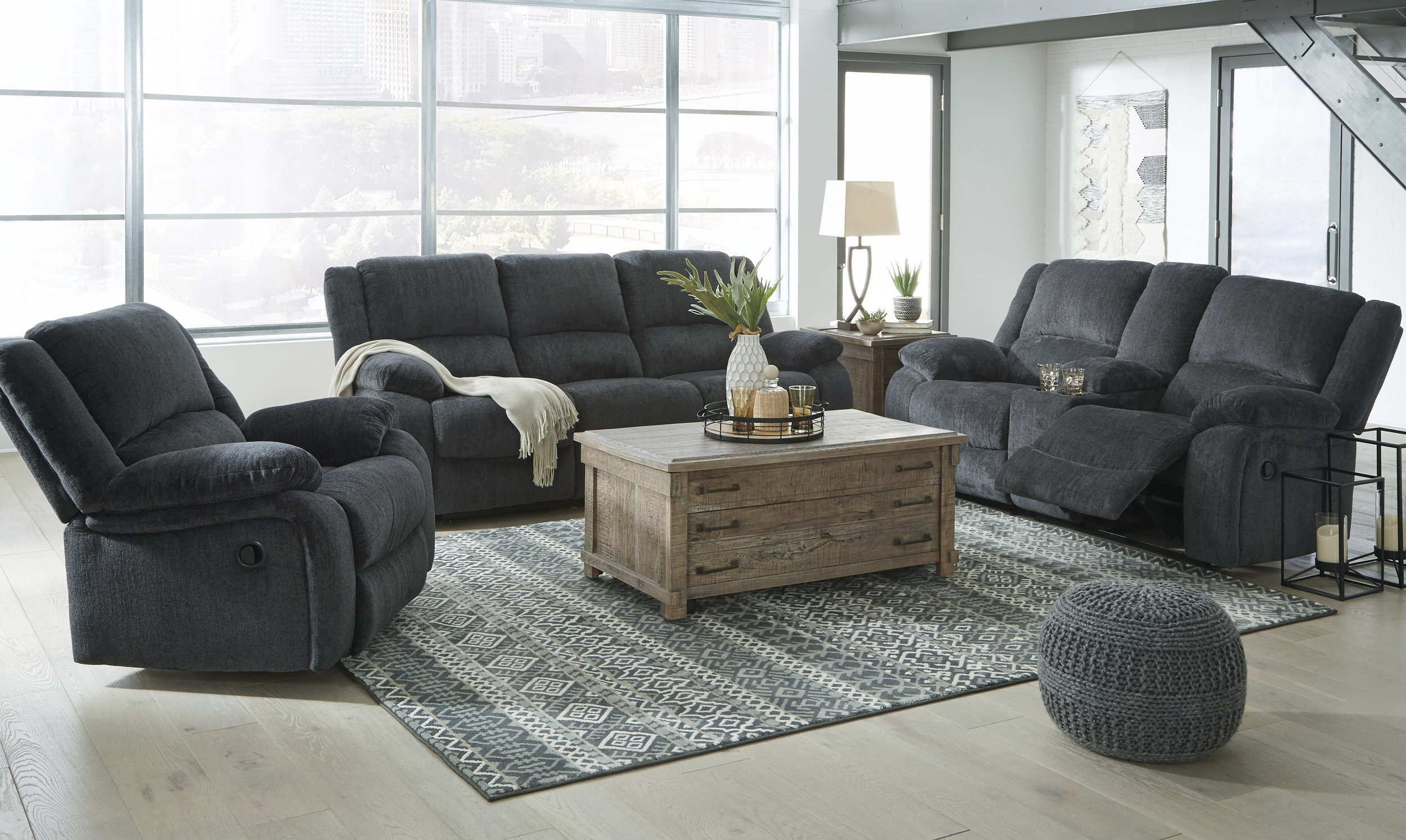 Monaco 3pc Power Recliner Set 