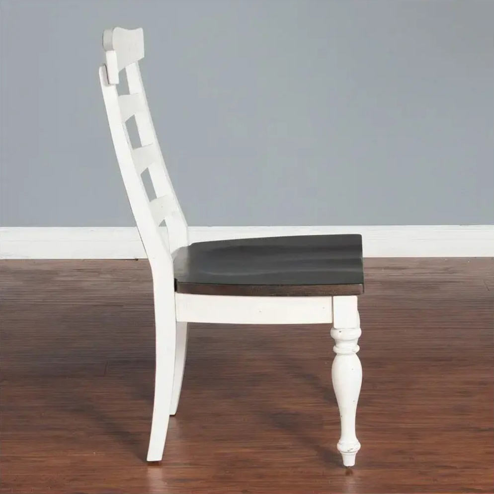 SM Carriage House Wood Ladderback Dining Side Chair