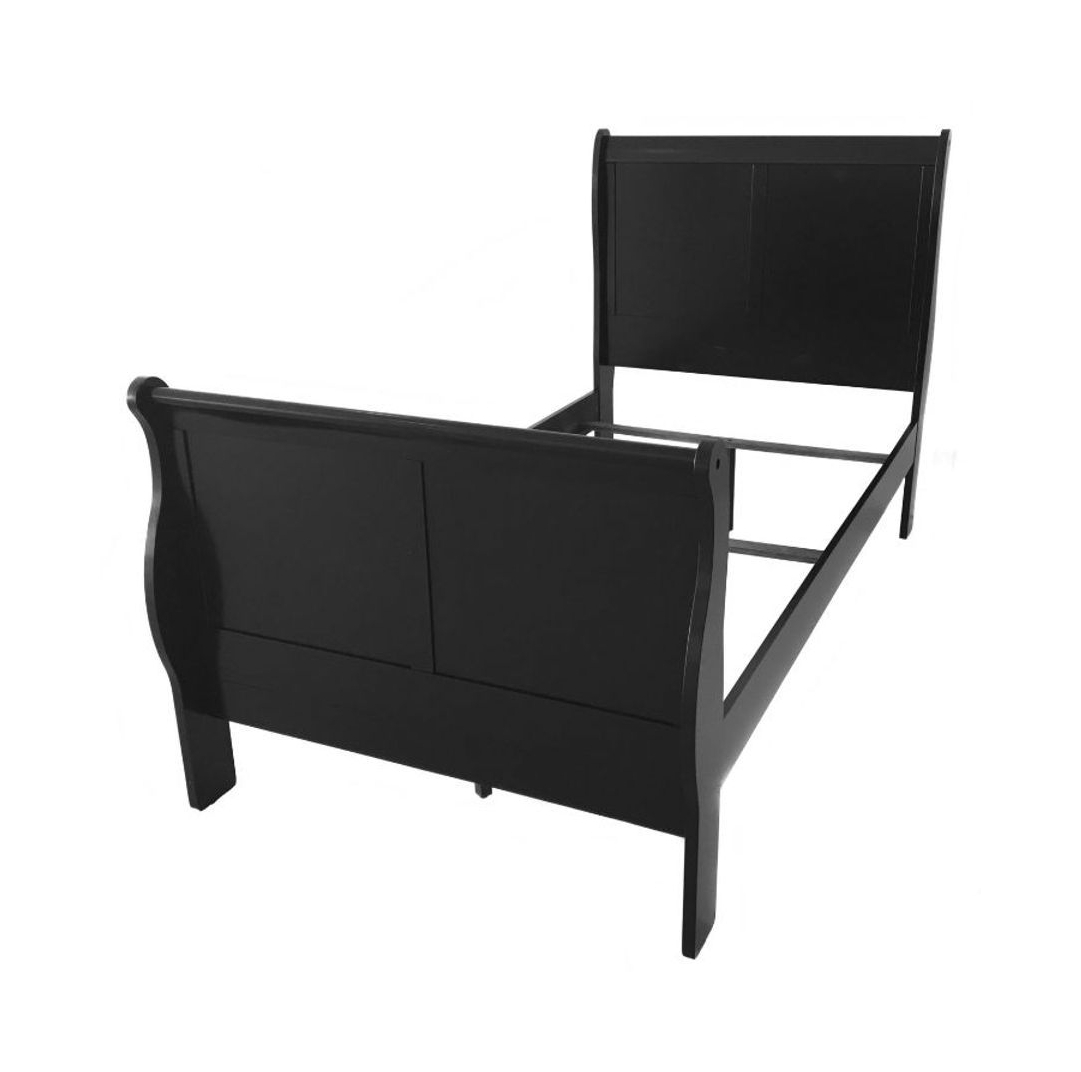 Louis Philippe III Youth Sleigh Bed
