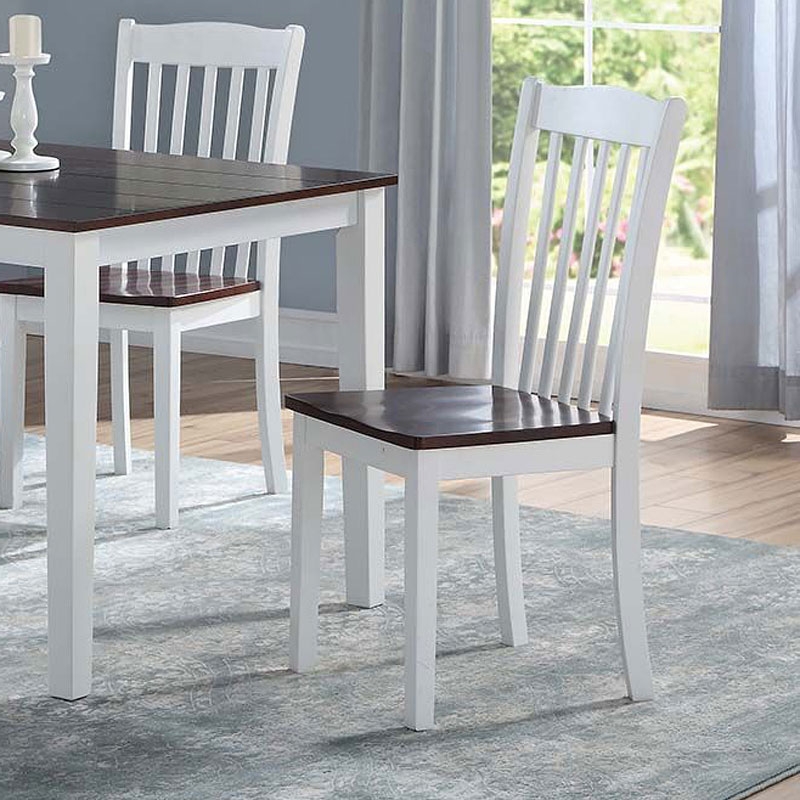 Green Leigh Wood Dining Side Chair