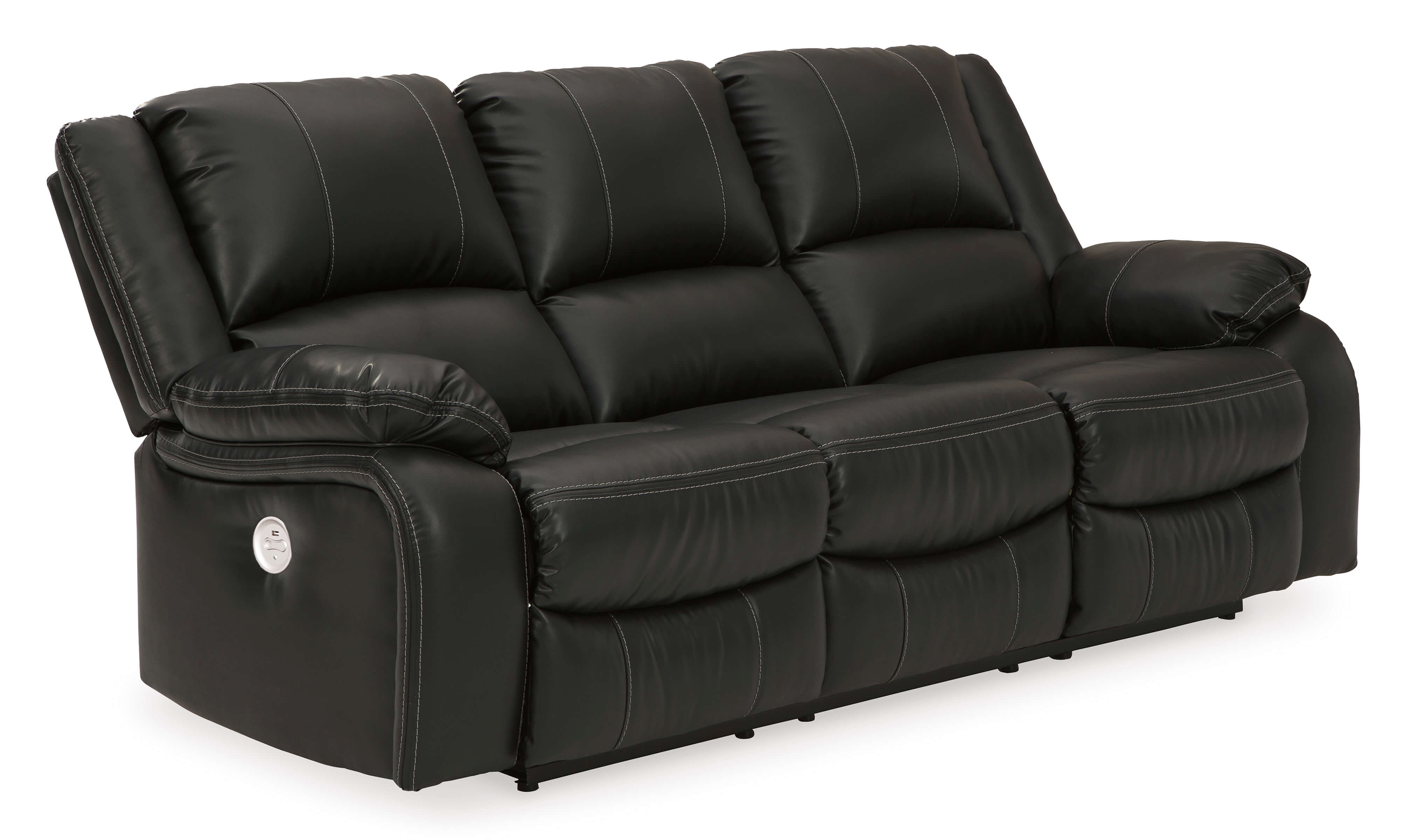 Calderwell Faux Leather Power Reclining Sofa