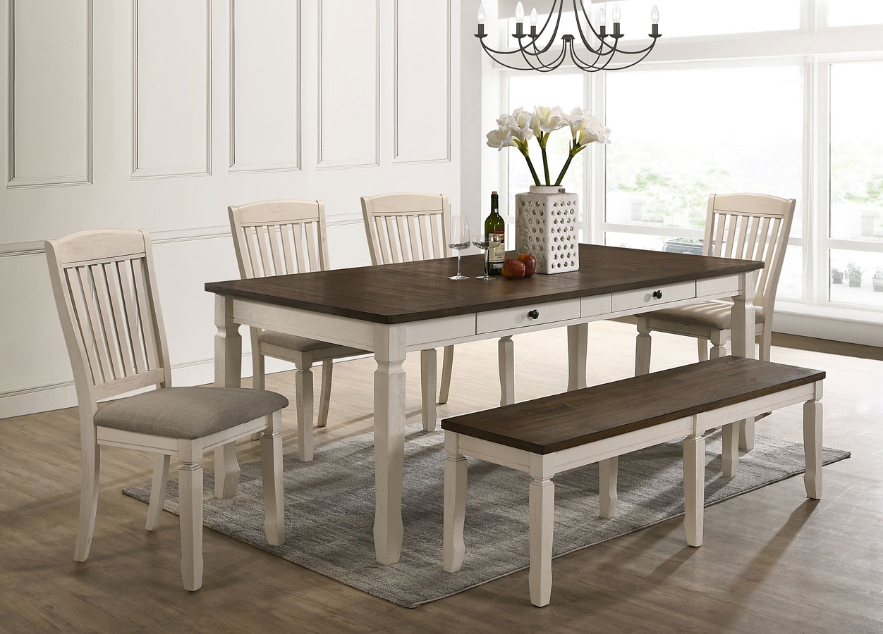 Fedele Wood Storage Dining Room Set