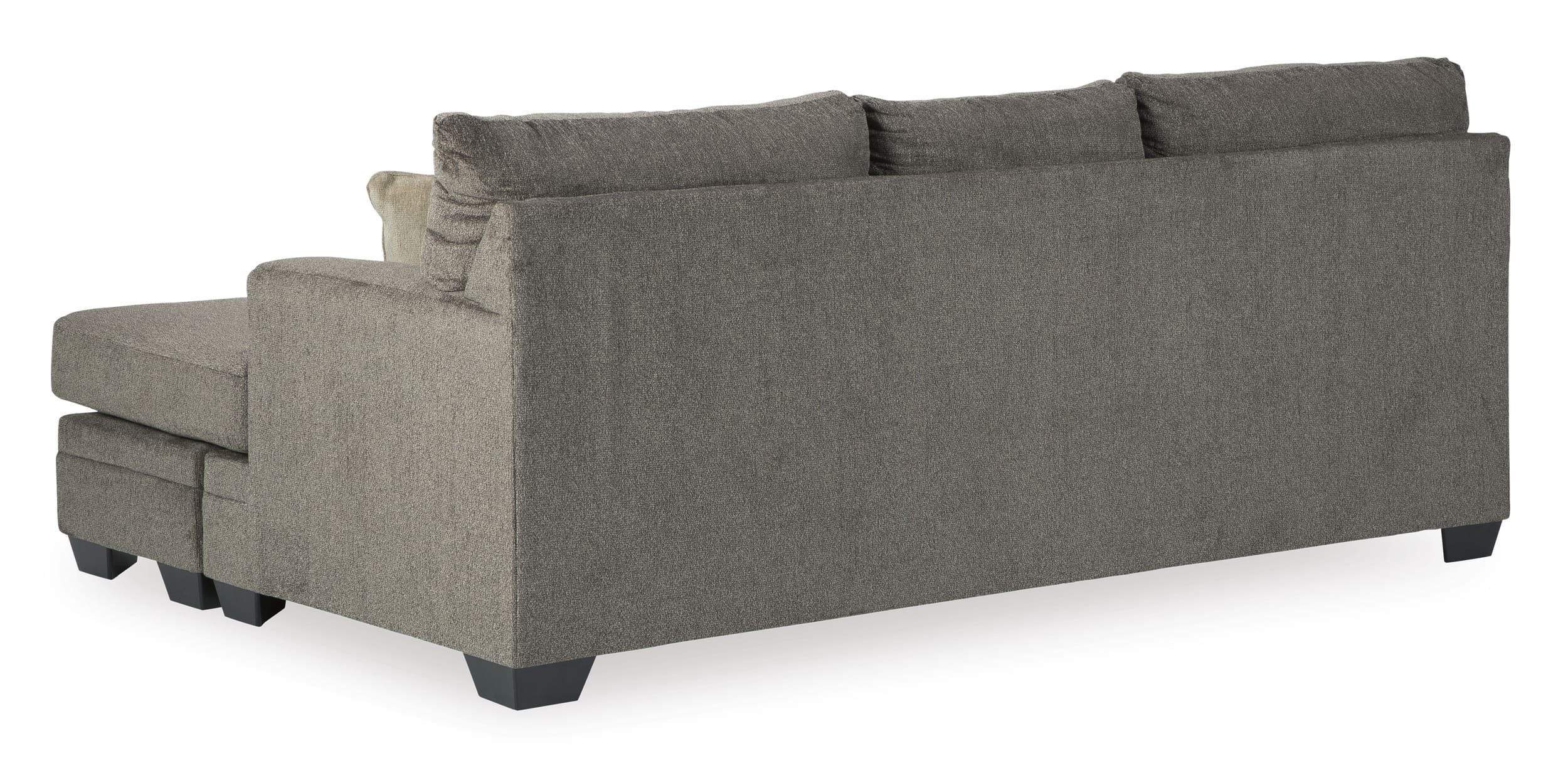 Dorsten Polyester L-Shaped Sectional Sofa w/Right Arm Chaise Facing
