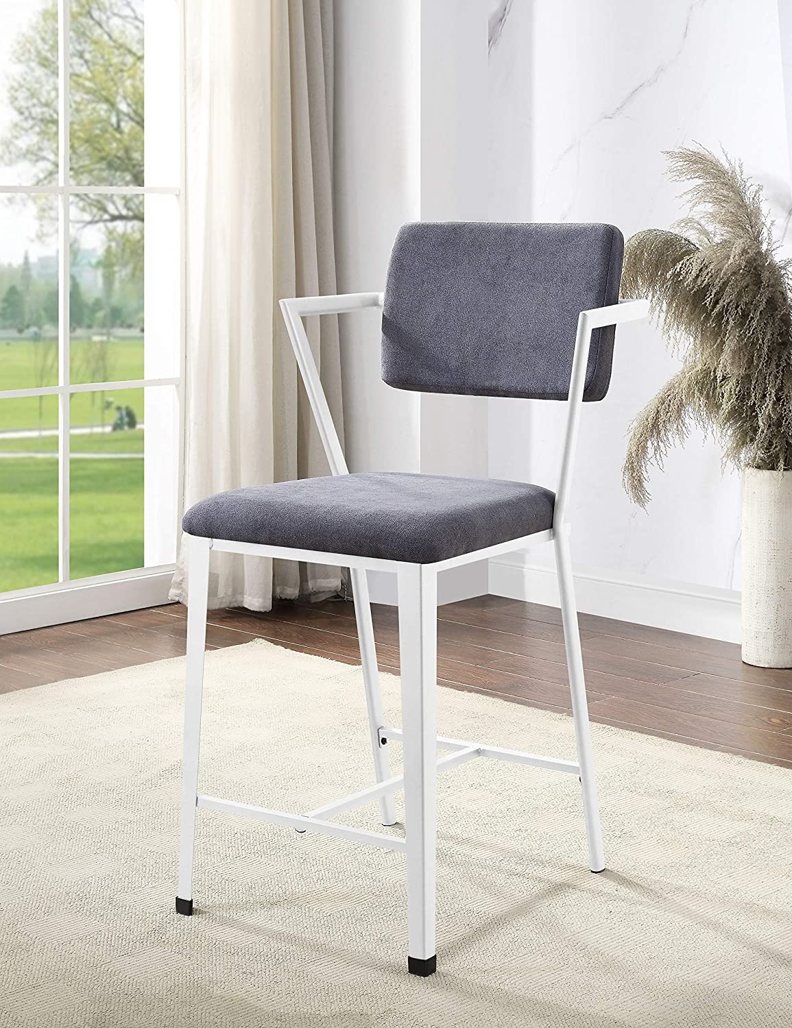 Cargo Fabric/Metal Counter Height Chair