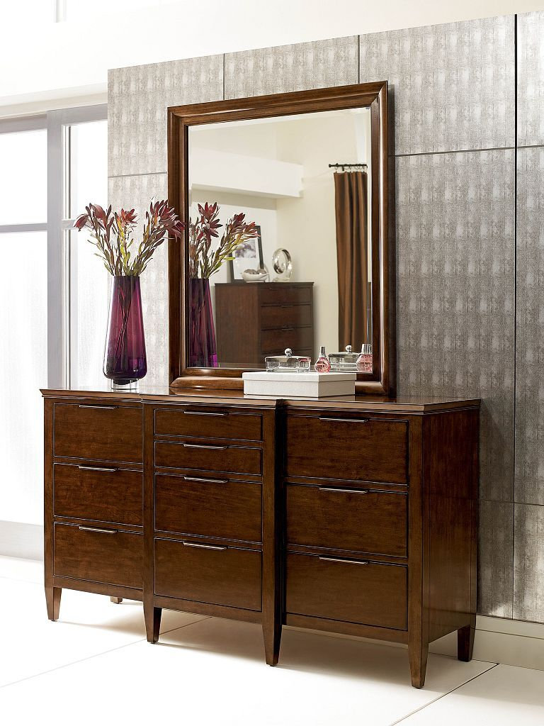 Elise Bristow Rectangular Wood Mirror