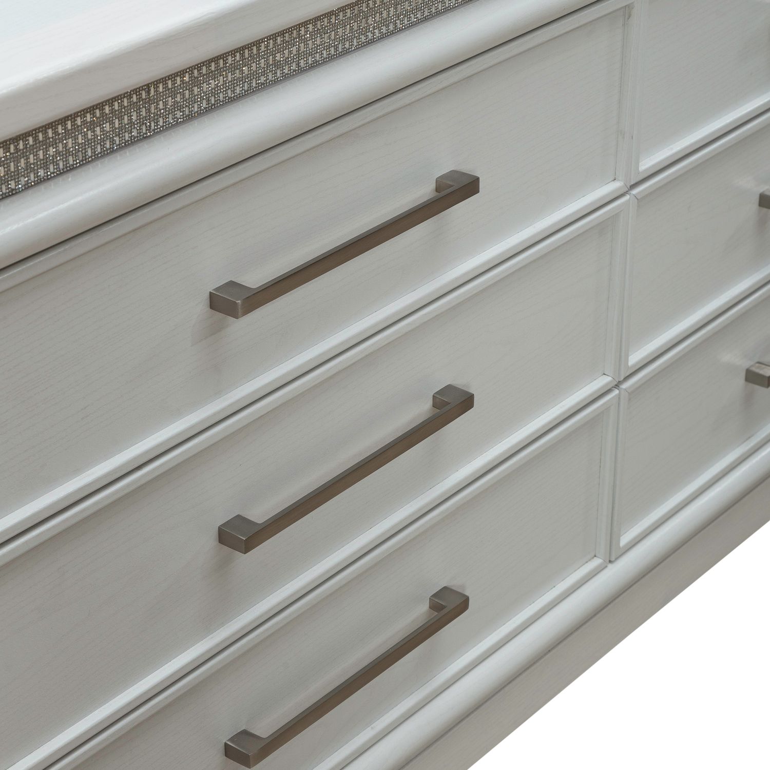 Reflections Wood 6-Drawer Double Dresser w/Lights