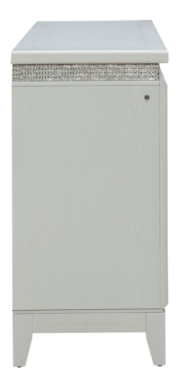 Reflections Wood 6-Drawer Double Dresser w/Lights