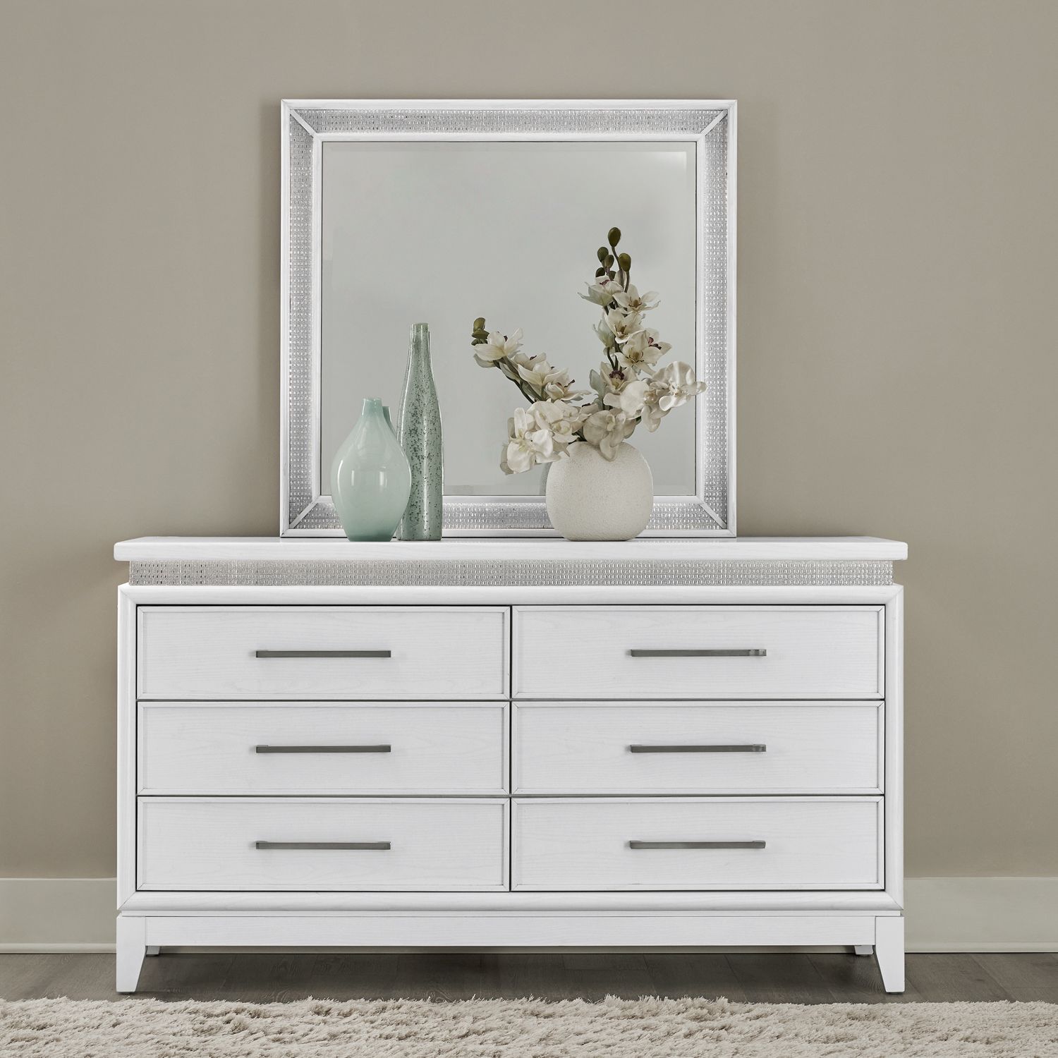 Reflections Rectangular Wood Lighted Mirror