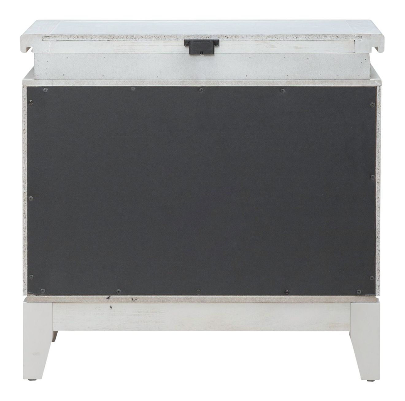 Reflections Wood 2-Drawer Nightstand w/Lights & Charging Station