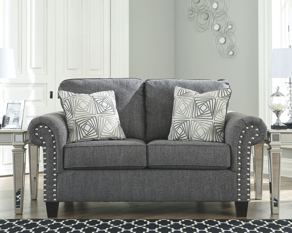 Agleno Chenille Fabric Loveseat by Ashley