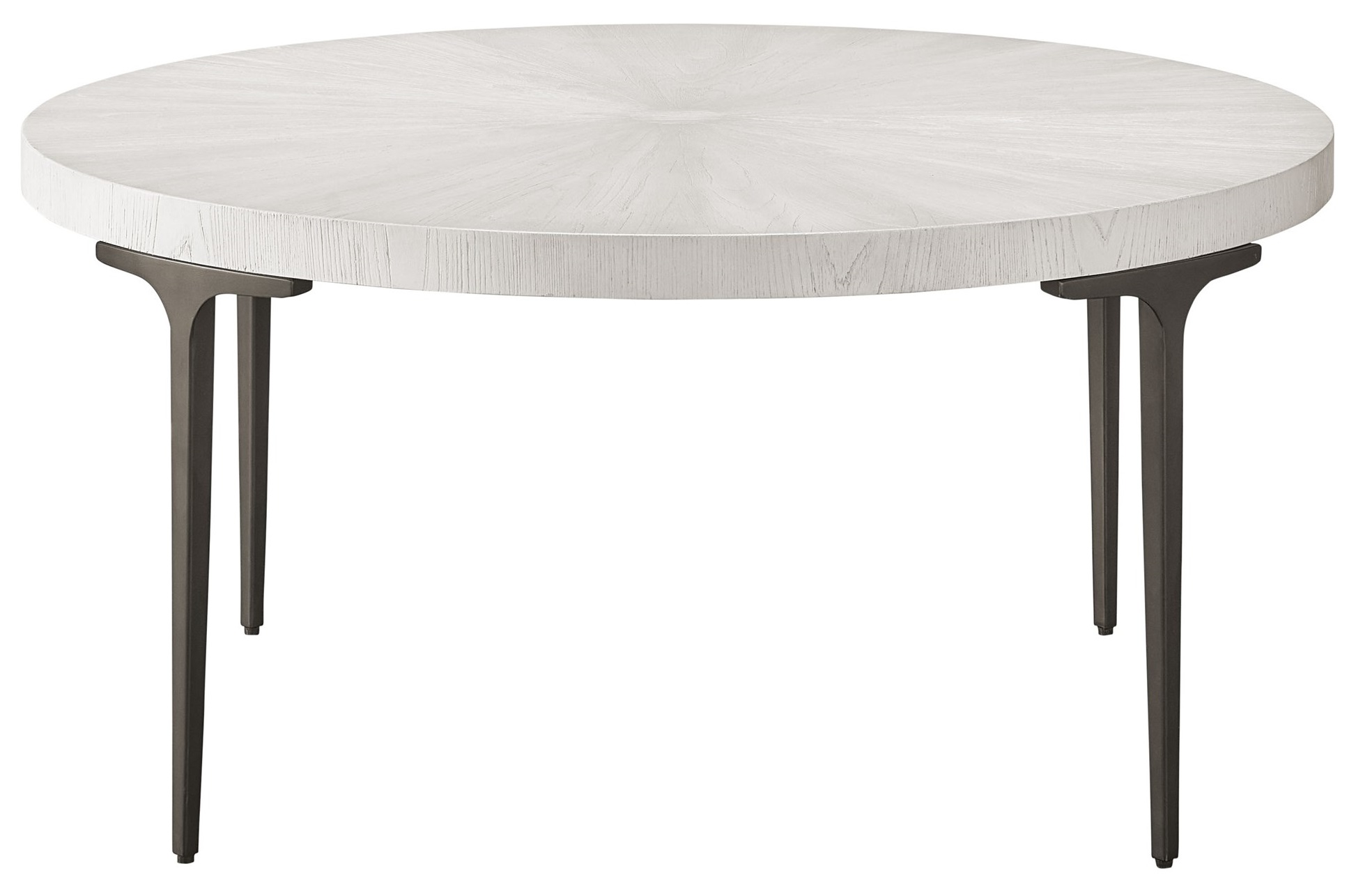 Dahlia Wood/Metal Round Coffee Table