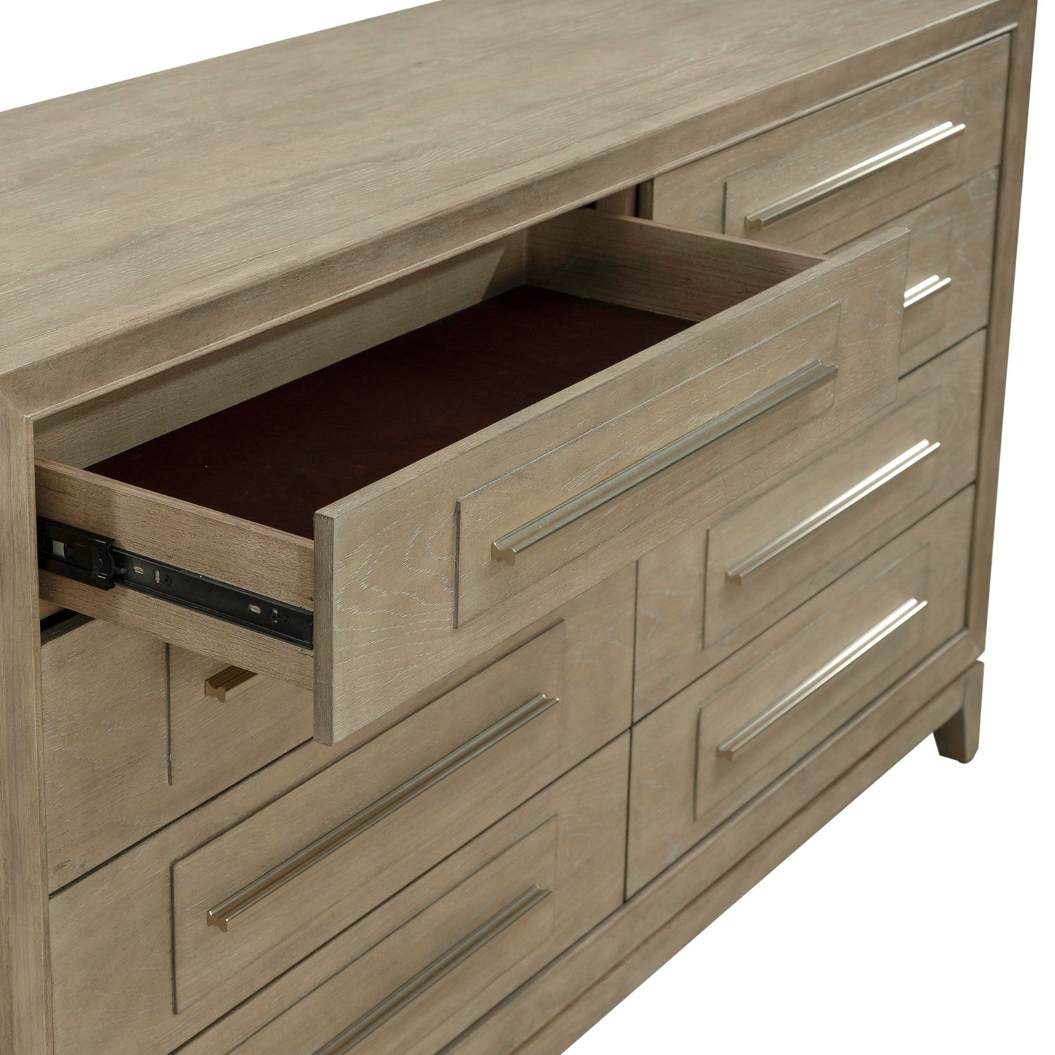 Brentwood Wood 8-Drawer Double Dresser