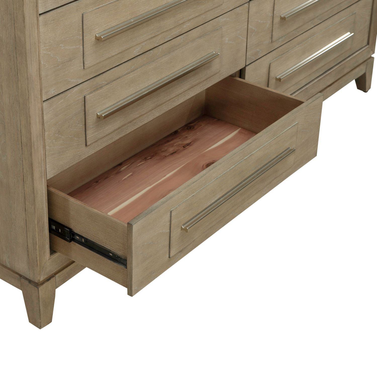 Brentwood Wood 8-Drawer Double Dresser
