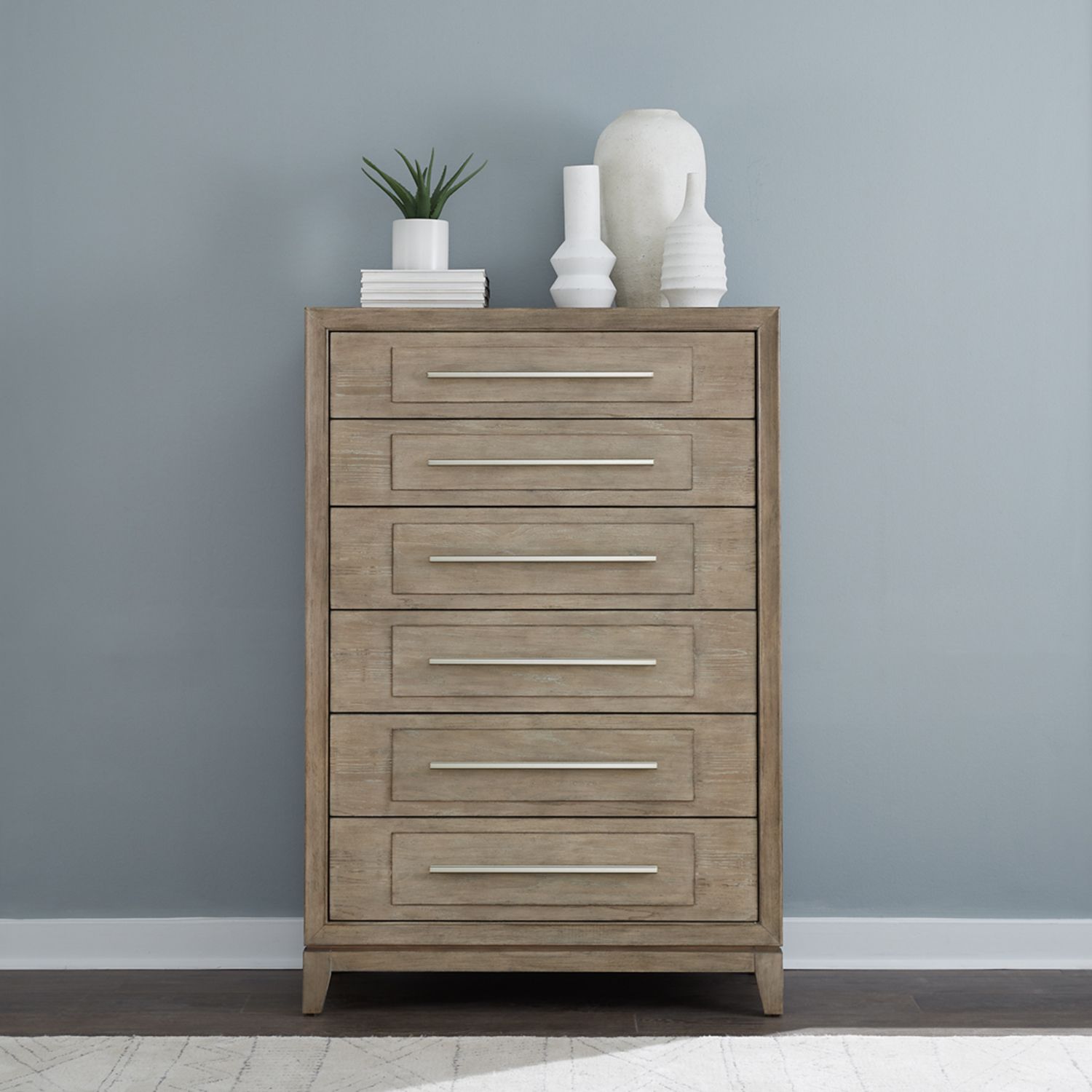 Brentwood Wood 6-Drawer Chest