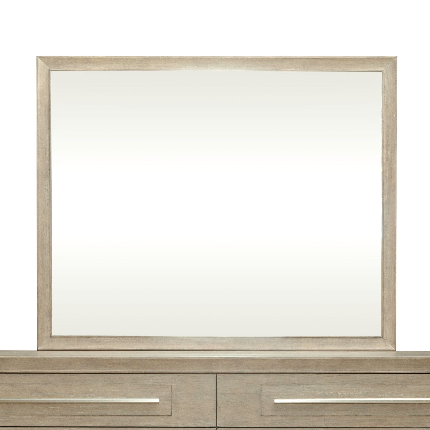 Brentwood Rectangular Wood Landscape Mirror