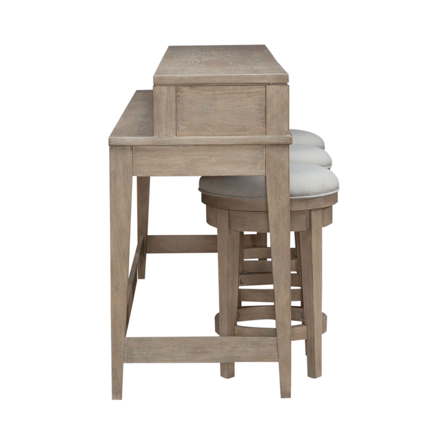 Brentwood 3-Piece Wood Cocktail Table Set | Sandstone Finish