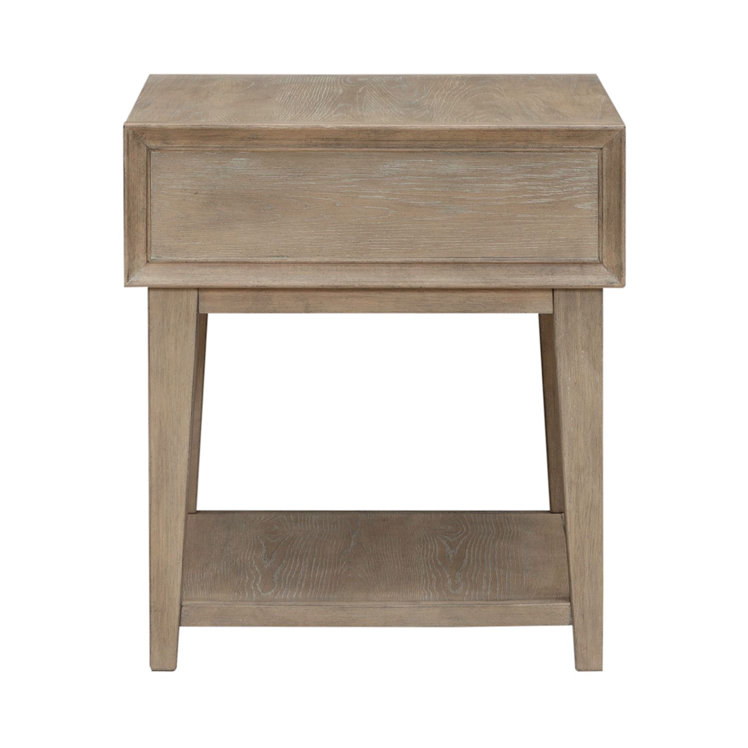 Brentwood Rectangular Wood 1-Drawer End Table