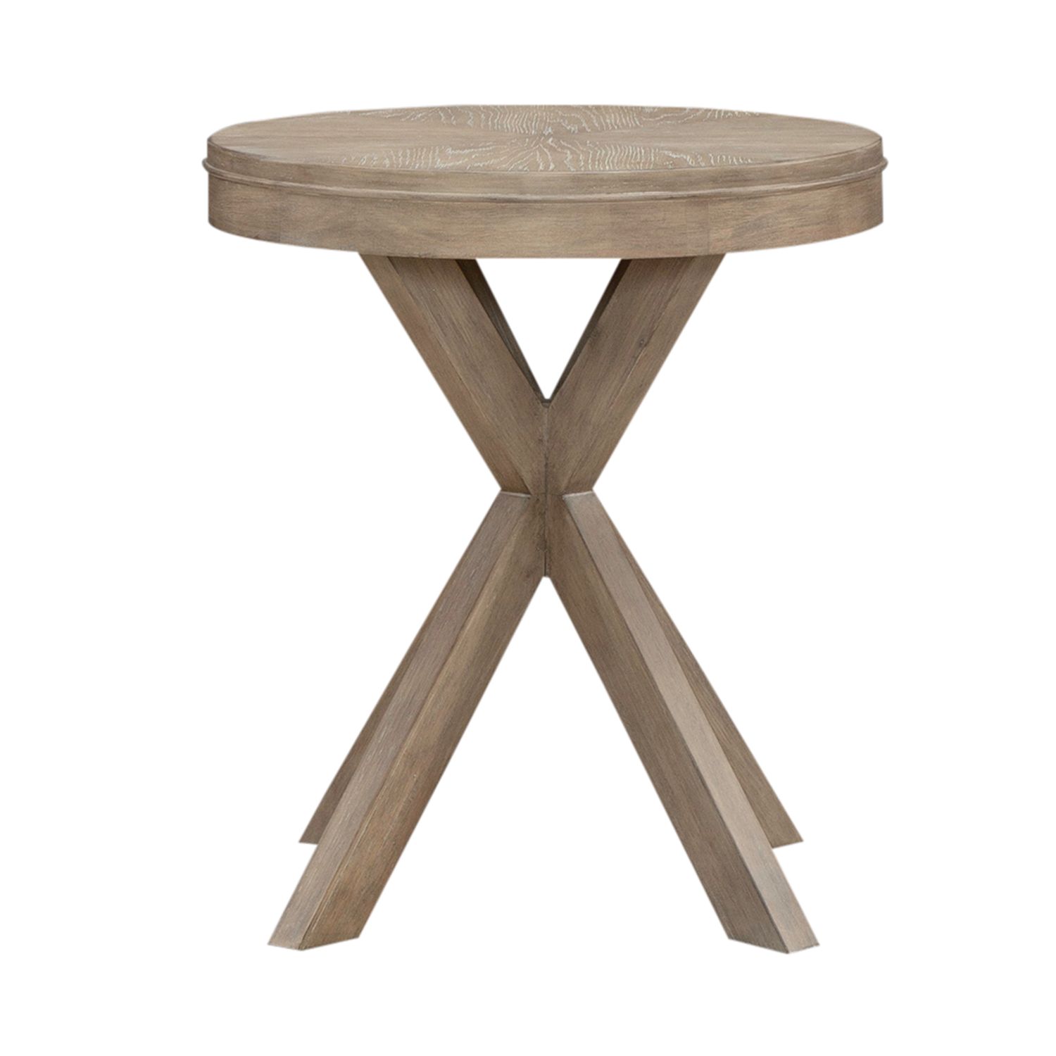 Brentwood Round Wood End Table