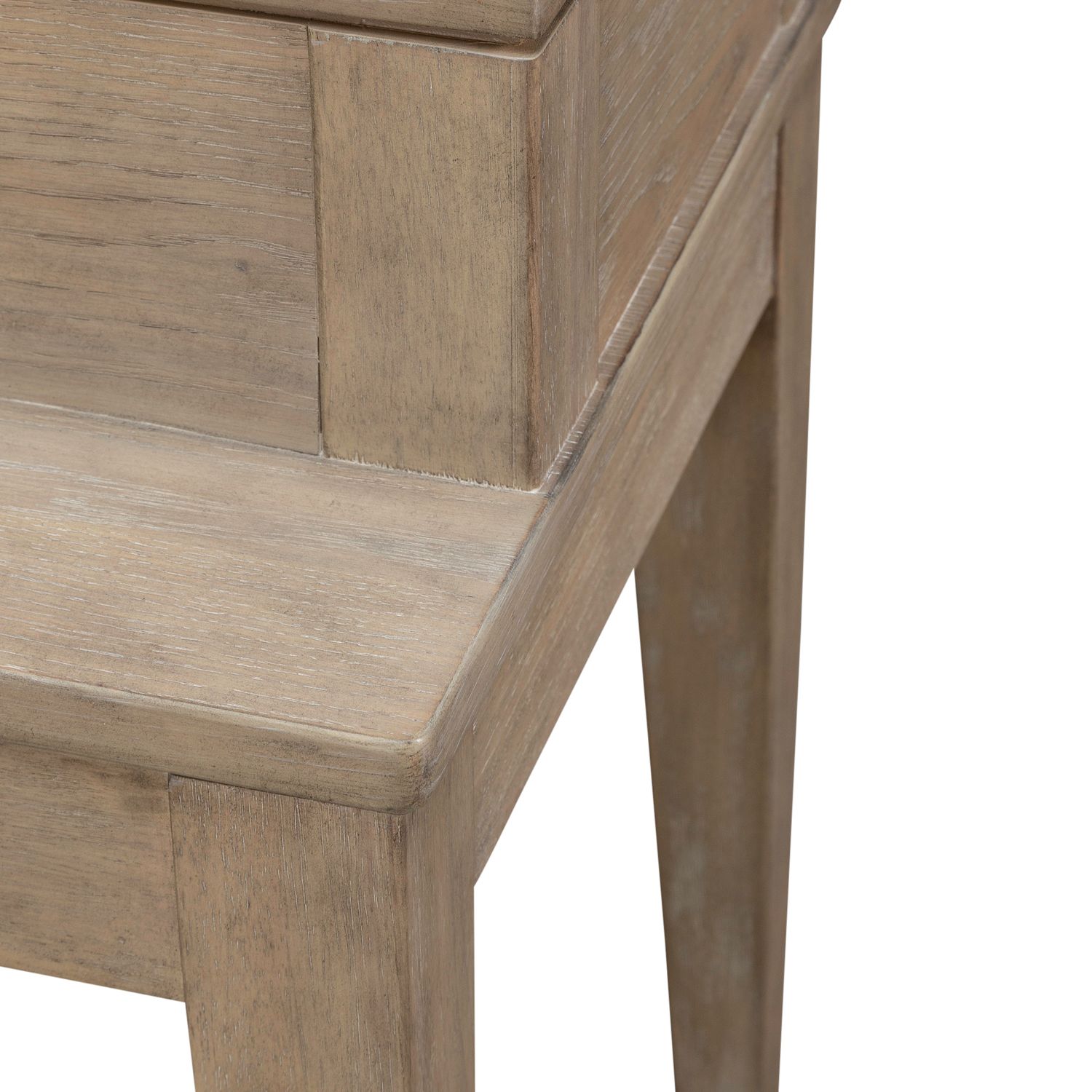 Brentwood Wood Console Bar Table Set with 3 Swivel Stools