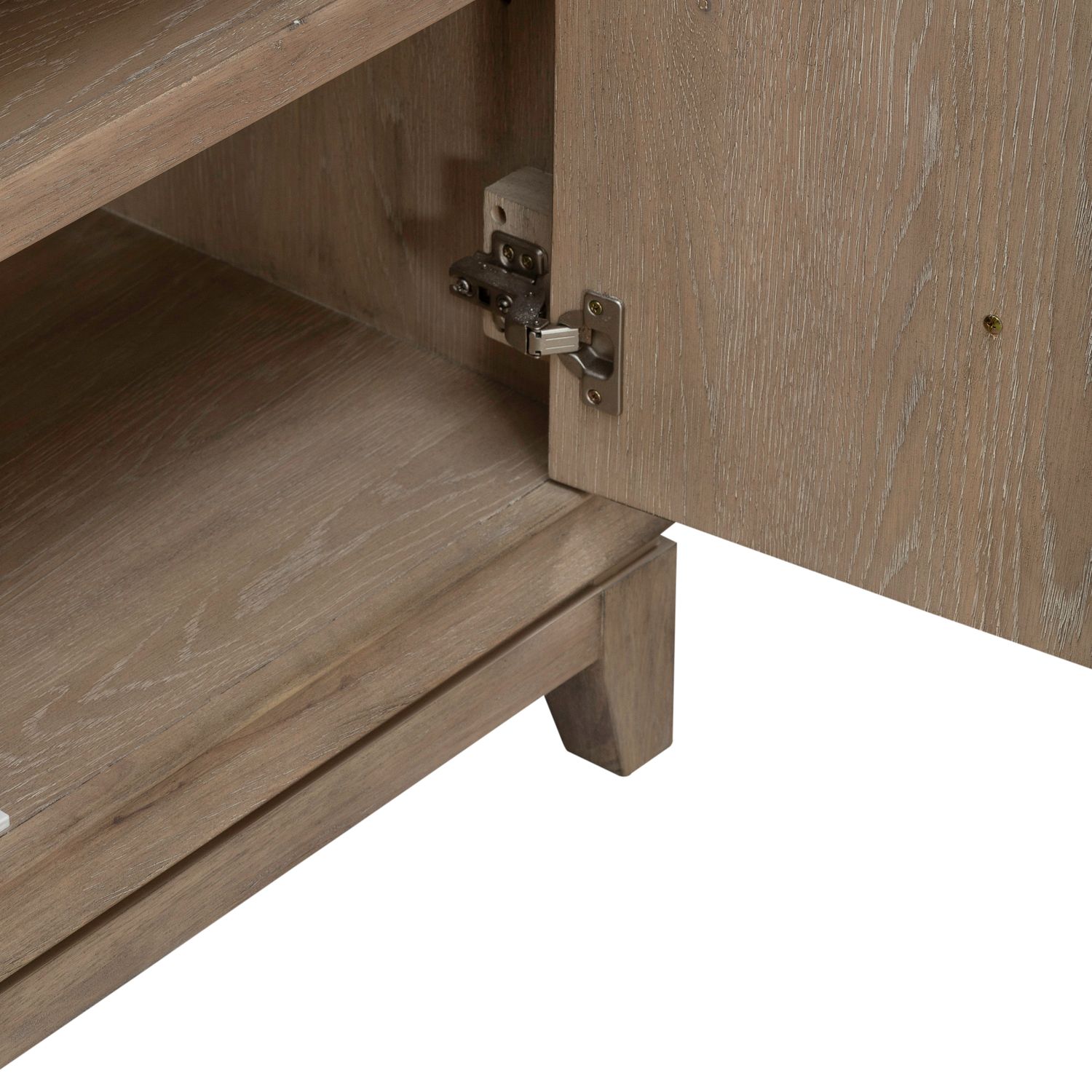 Brentwood 78-inch Wood 4-Door TV Console