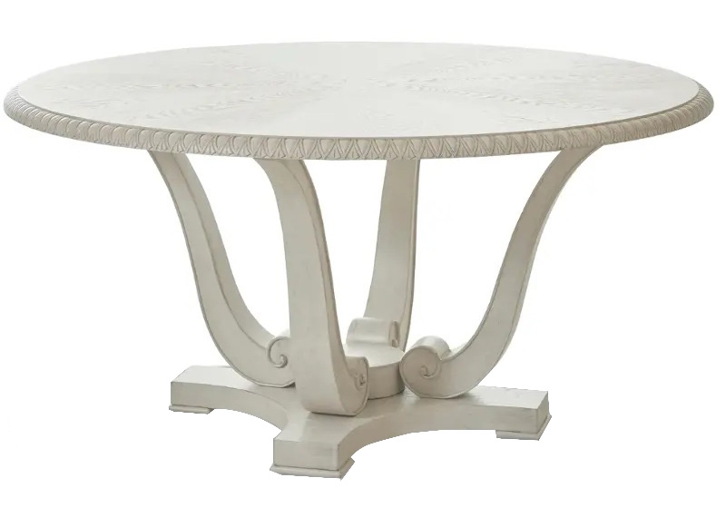 Jasper County Wood Round Dining Room Set